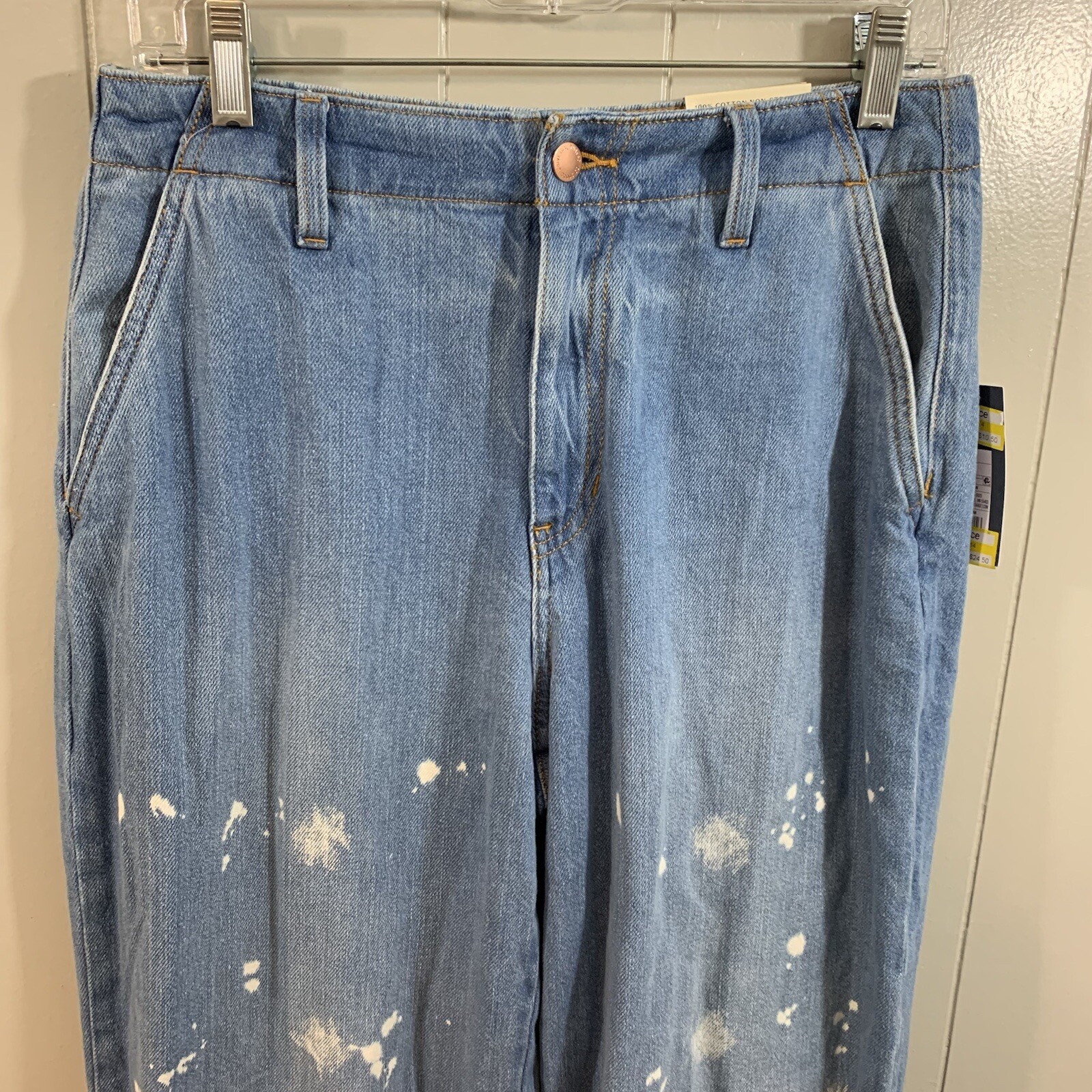 Universal Thread Relaxed Straight Bleach Splatter… - image 2