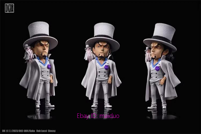 Rob Lucci Kaku Stussy Resin DK Studio One Piece Collectibles 9cm