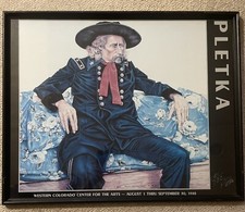 Paul Pletka General George Custer 1988 Colorado Center For The Arts 51/100