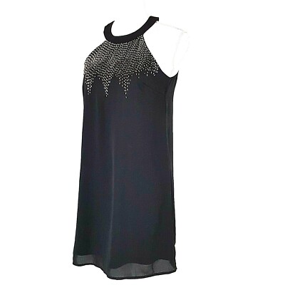 beaded shift dress forever 21 Forever 21 F21 Beaded Shift Dress in Black and Antique Silver, Women's Fashion, Tops, Sleeveless on Carousell