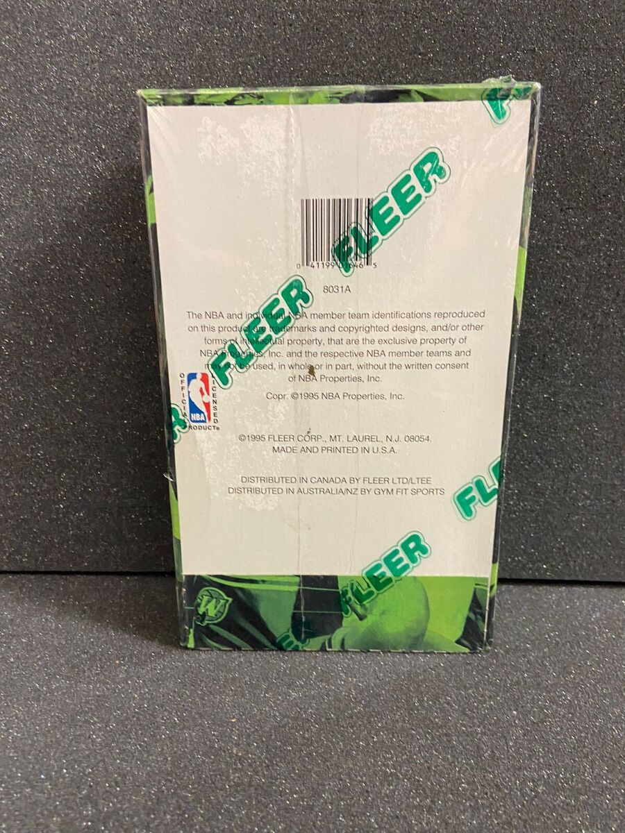 1995-96 FLEER BASKETBALL HOBBY BOX SERIES ONE FACTORY SEALED 1995-96 FLEER BASKETBALL HOBBY BOX SERIES ONE FACTORY SEALED