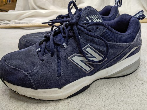 New Balance Mens 608 V5 Mens 9.5 43 Blue Suede Comfort Cross Trainers MX608UN5