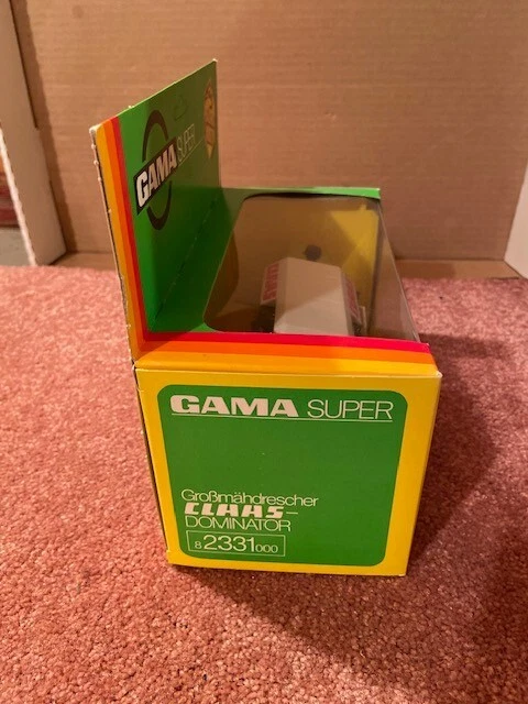 Claas Gama Super Combine Vintage Original in display style box 1/43 - Image 4 of 4