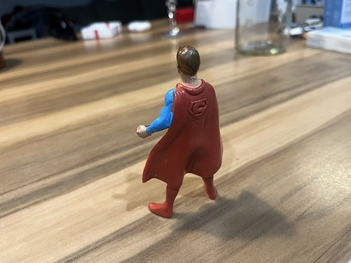 RARE Vintage SUPERMAN 1974 Figure NPP PVC Plastic DC Comics Promo 4" Hong Kong - Picture 6 of 7