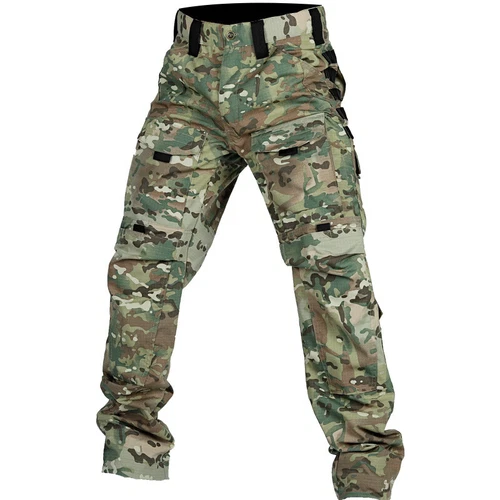 Mens Tactical Cargo Trousers Army Military Multi-pocket Outdoor Combat Pants BDU - Picture 4 of 40