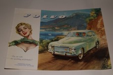 1950's Volvo PV-444 Factory Color Sales Brochure, Original