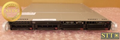 AS-1012G-MTF SUPERMICRO 1U SERVER W/ MOTHER BOARD H8SGL-F CSE-813M NO RAM/HDD