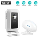 Wireless Entry Door Bell Welcome Motion Sensor Detector Gate Chime Alert Alarm