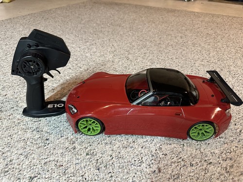 HPI e10 drift car W/Honda Body W/ Light Buckets Rtr Minus Batteries *Price Drop