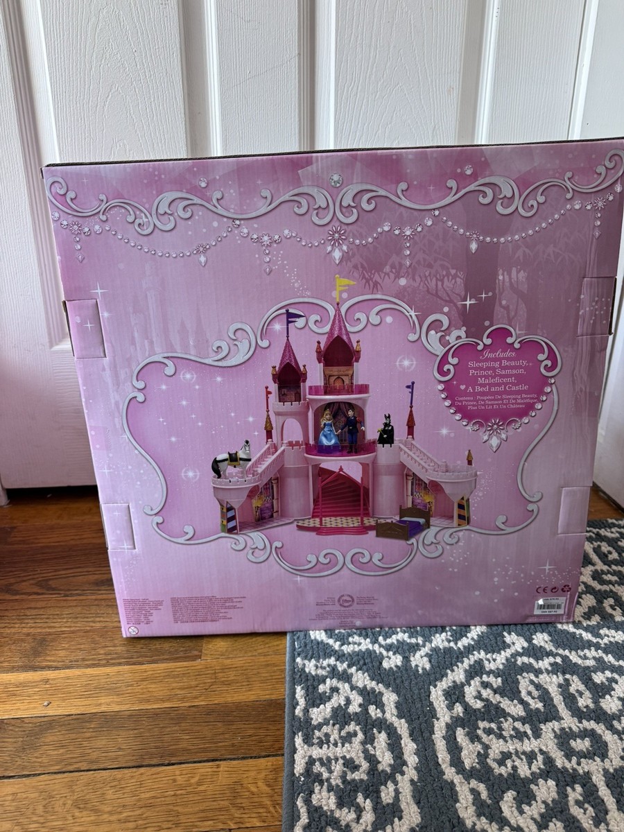 Disney Store Aurora Deluxe Castle Play Set Sleeping Beauty