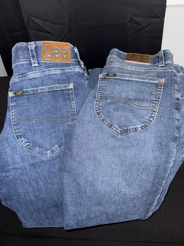 Lee Extreme Motion Bootcut Jeans Two Pair Size 34x30