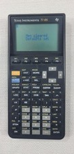 Texas Instruments TI-85 Graphing Calculator New Button Cell Battery Tested