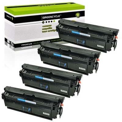 4PK CRG-040H Cyan High Yield Toner Fits For Canon Satera LBP712Ci LBP710CX/712CX