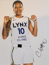 COURTNEY WILLIAMS Signed 8.5 x 11 Photo WNBA Basketball MINNESOTA LYNX