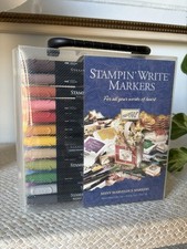 Stampin  Up Stampin  Write MANY MARVELOUS MARKERS In Case Set of 47 Arts Crafts