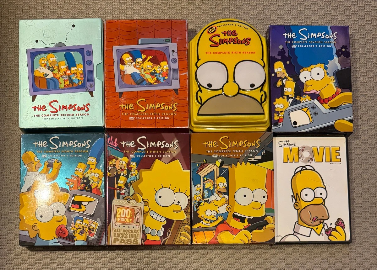 The Simpsons 10 Season DVDs & Blu-ray Discs for sale | eBay