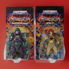 Masters of the Universe X Thundercats Panthor-Man And Lion - O With Display Tab