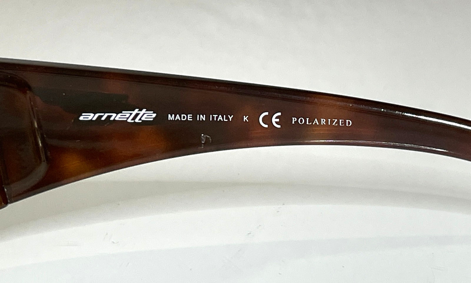 Vtg Tortoise Shell Arnette Quick Draw Sunglasses … - image 8