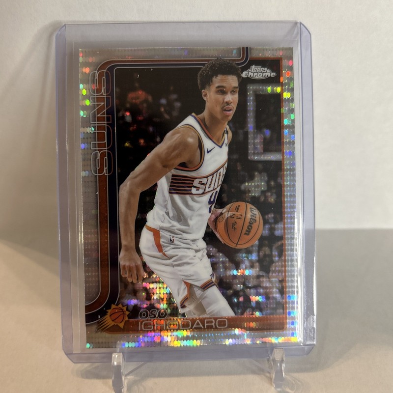 2025-26 Topps Chrome Oso Ighodaro Pulsar Refractor #109 Suns