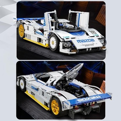 CaDA C63007W Mazda 787B Building Blocks 1:10 Racing Car 1797PCS