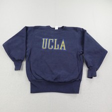 Vintage UCLA Bruins Sweatshirt Mens Medium Blue Champion Reverse Weave Crew 90s