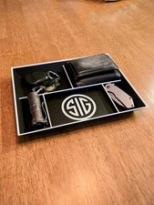 Plateau Vide-Poche SIG 3D - Organisateur EDC Design - Rangement Bureau & Entrée