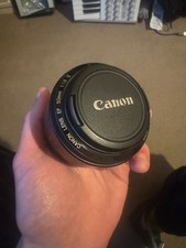Canon EF 50mm F1.8 STM Lens - Black