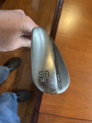 Titleist Vokey SM10 58* Nickel Finish Nippon Zelos Steel Regular 8.5 of 10