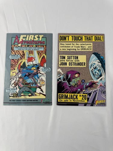 Shatter #1-2 First Comics 1985 First Computer-Generated Comic Book History - Bild 7 von 9