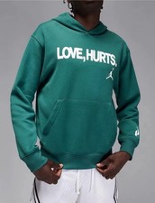 Jordan Love Hurts Hoodie Sport Teal Jalen Hurts Size XLARGE 100 Authentic