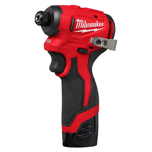 Milwaukee 3450-22 M12 12V 1/4" Subcompact Brushless Hex Impact Driver Kit - Picture 9 of 12
