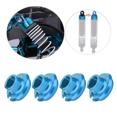 (Blau) RC Shock Spring Cup Upgrade Zubehör Passend Für HSP/RGT/Himoto/REDCAT BK