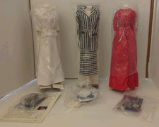 Danbury Mint Princess Diana Royal Wardrobe Collection 3 Outfits Accessories