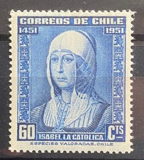 Cile 1962 Regina Isabella 60c MNH K345