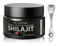 Premium Shilajit Resin Himalayan Source, 3000mg Fulvic Acid, 30g Energy Booster
