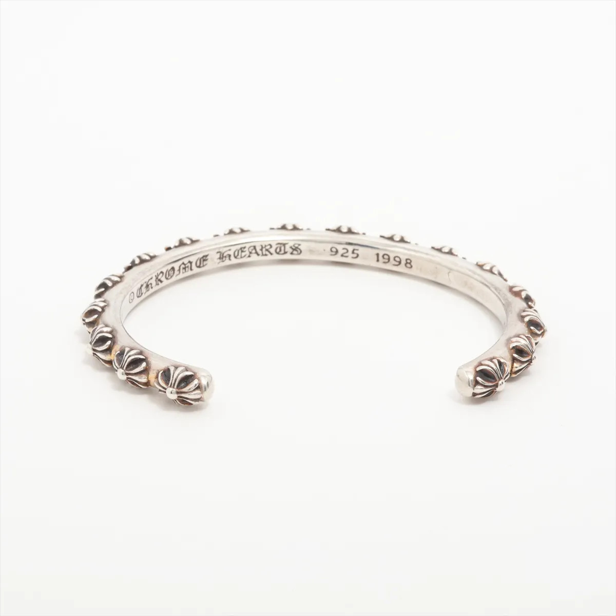 Chrome Hearts Cross band Bangle 925 32.1g thumbnail 2