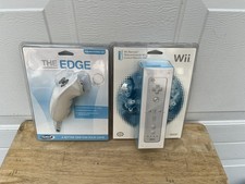 Nintendo Wii Remote OEM White  The Edge Nunchuck Controller New Original