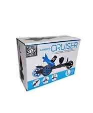 Cardiff Skate Co Cruiser Large Inline Skates Blue/Black Men's Womens Girls Boys