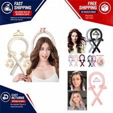 Heatless Curling Rod Headband No Heat Hair Rollers Overnight Curls