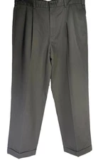 Brooks Brothers 346 Men's Advantage Chino Elliot Pleated Pants Slacks 36 x 30