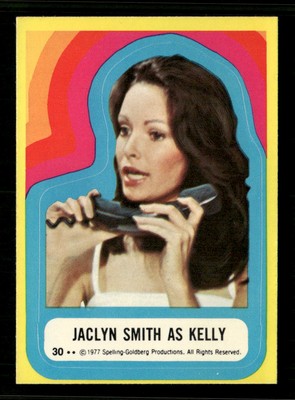1977 Topps Charlie's Angels #30b Jaclyn Smith As Kelly Stickers(D)