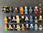 25 Lego Minifigures Lot + Accessories Star Wars Marvel DC Ninjago Harry Potter