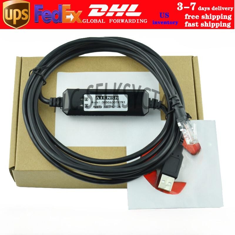 1pcs 3BSC630197R1 for ABB AC800M Frequency Converter Programming Debugging Cable