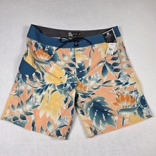 NWT Volcom Mod-Tech Boardshorts Men's Sz 38 Tropical Beach Pool Summer