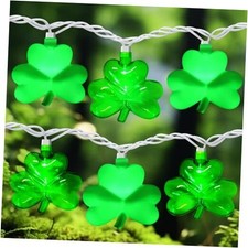Shamrock String Lights, St Patrick's Day Decorations Light 8.5Ft Shamrock-3