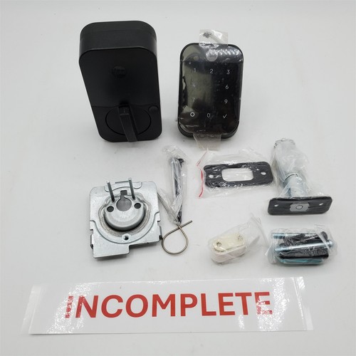 Yale Assure Lock 2 Plus, schwarzes Wildleder Smart schlüsselloses Türschloss *OHNE MODUL* - Bild 1 von 2