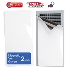 2 Pack Magnetic Vent Covers 5.5"x12" Vent Cover for Home Floor Ceiling Fall...