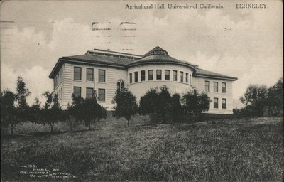 Berkeley, California CA Agricultural Hall University of 1913 Original Vintage