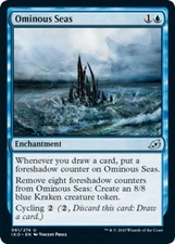 1 x Ominous Seas - Ikoria: Lair of Behemoths - NM-Mint - MTG