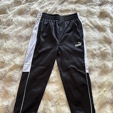 PUMA Kids Black Track Pants